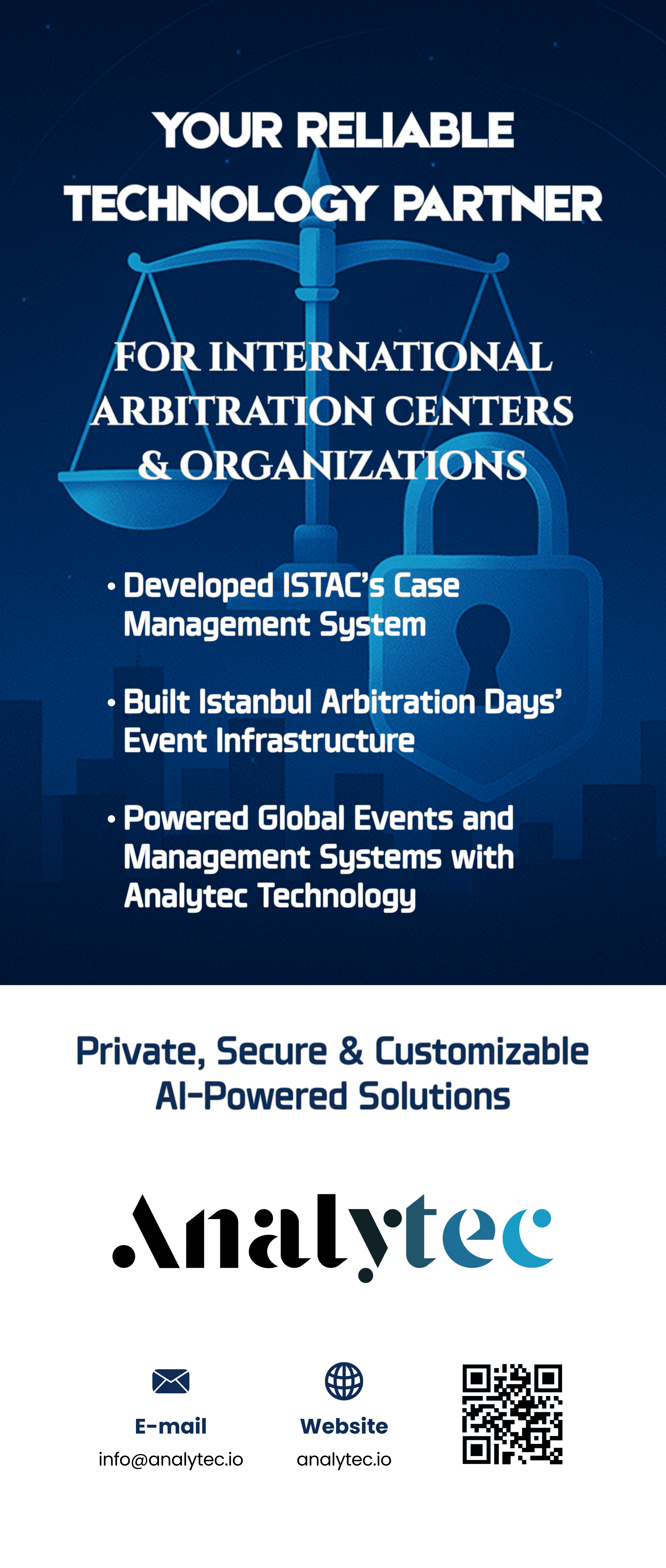 Analytec CMS ISTAC banner